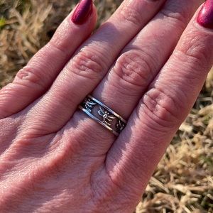 Sterling Dragonfly Ring